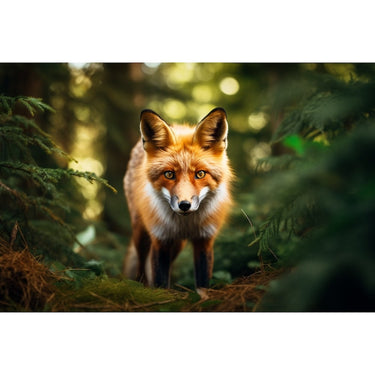 Woodland Fox Canvas